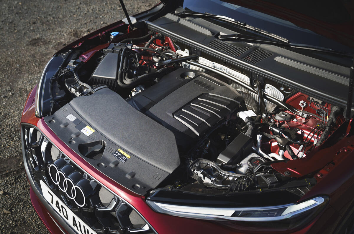 16 Audi Q5 2025 Autocar road test review engine